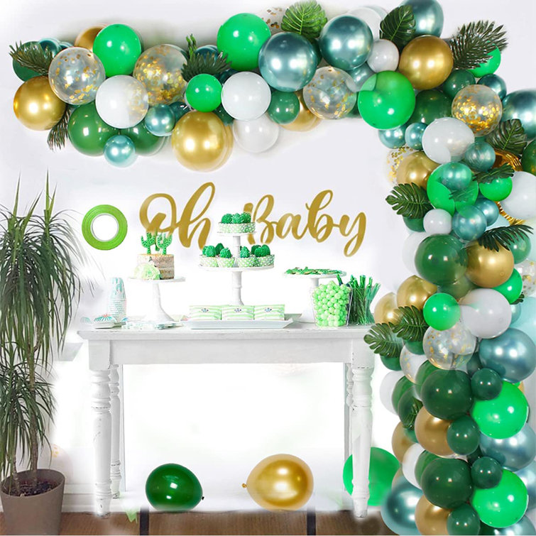 Oh baby cheap gold balloons